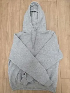 Champion グレー パーカー プルオーバー L