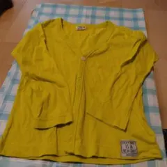 イエローカーディガン 110cm