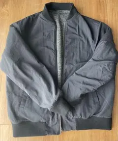 リバーシブル ニット ZIP ブルゾン メンズ　Lサイズ