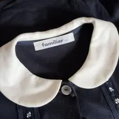 familiar ネイビー　フォーマルドレス