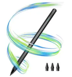 タッチペン アップルペンシル スタイラスペン 極細1.7mm先端 ペンシル