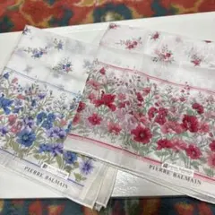 PIERRE BALMAIN 花柄ハンカチ 2枚セットのサムネイル