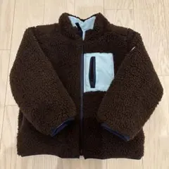 リバーシブル フリースジャケット