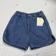 テータテート　デニムショートパンツ
