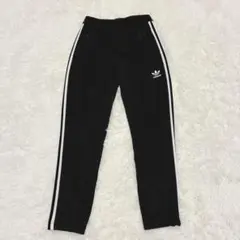 美品 アディダス トラックパンツ サイドジップ ポケット ポケット ブラック