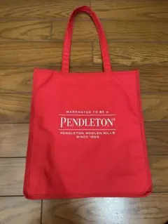 Pendleton レッド トートバッグ