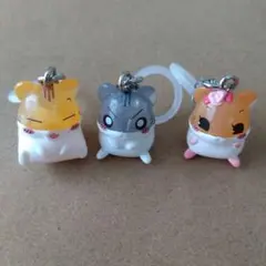 ハムスター 倶楽部めじるしアクセサリー 3個セット