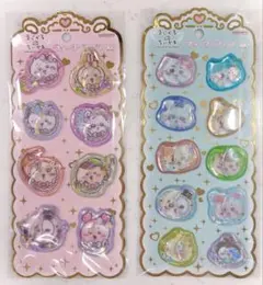 ちいかわ　まじかるちいかわ　ウォーターシール　おかお&みんな　2枚セット