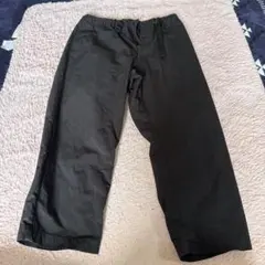 無印良品　ムジラボ　MUJI LABO 春夏 ブラック ワークパンツ Sサイズ