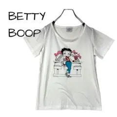 1555 ベティブープ　プリントTシャツ　ベティちゃん　白　半袖　春夏　かわいい
