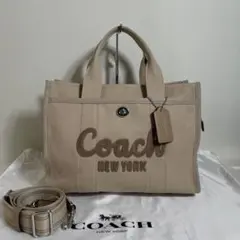 新品・未使用コーチCoach ピーナッツキャラクター トートバッグ2way