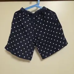 hakka kidsドットボトムス ネイビー 100cm~