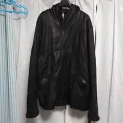 ジョルジオブラット 52 レザー フードジャケット