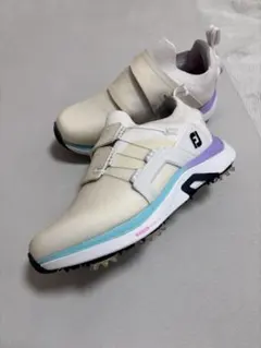 【最終値下げ】FootJoy(フットジョイ)ゴルフシューズ ホワイト ベルクロのサムネイル