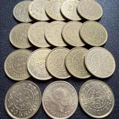 デンマーク 1クローネ 硬貨 コイン 古銭 まとめ ハート - メルカリ
