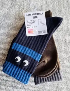 ANYA HINDMARCH×UNIQLO ヒートテックソックス2P 20-24