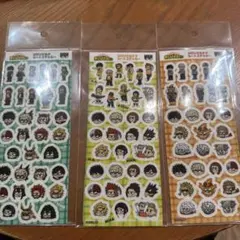 僕のヒーローアカデミア ジロリだらけ2シートステッカー 3枚セット