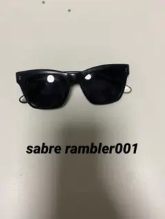 値下げsabre rambler001 ブラック サングラス スクエア型のサムネイル