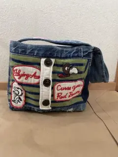未使用品＊デニムリメイクワンショルダーバッグ