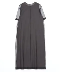 ＜CITEN＞ チュール レイヤード カットワンピース　Sのサムネイル