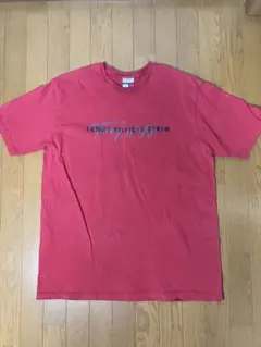 90s TOMMY HILFIGER ロゴ Tシャツ レッド　L