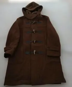 【美品】ヴァンヂャケット ヘリンボーン ダッフルコート L ブラウン 美品】ヴァンヂャケット ヘリンボーン ダッフルコート L