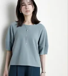 ふくれジャガード トップスのサムネイル