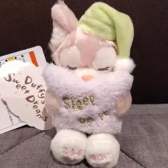 ダッフィー スイートドリームス リーナベルぬいぐるみバッジ