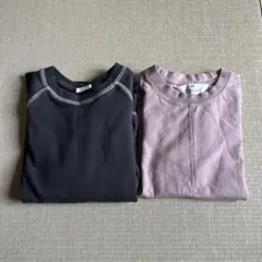 BREEZE H&M 女の子　長袖カットソー　130 2枚セット