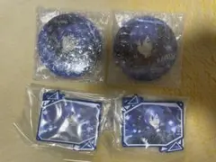 プロセカ　KAITO セガラッキーくじ　缶ミラー　ラバーキーホルダー