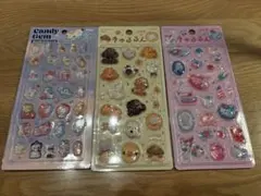 Candy Gem きゅるるんシール3枚セット