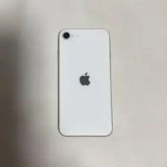 【美品】iPhone SE3 64GB ホワイト 77%