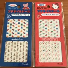 ハローキティ&ホリーズベア ネイルシール 2シートセット