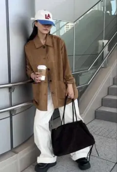 A.subjjject Suede Touch Box Jacket