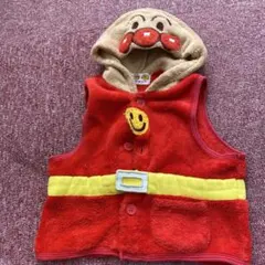 アンパンマン フード付きベスト 80センチ