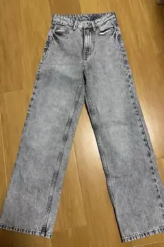 H&M &DENIMシリーズ ワイドウルトラハイウエスト 32