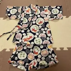 金魚甚平　女の子　90cm