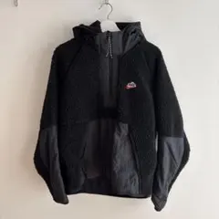 Nike ボアフリースアノラックジャケット ブラック