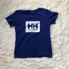 HELLY HANSEN ロゴ Tシャツ　ブルー　半袖のサムネイル