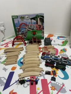 中古おもちゃ Travel Switching Set -トラベルレールセット-「BRIO World -ブリオ・ワールド-」 33512 BRIO Travel Switching Set