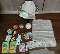 Ergobaby オリジナルベビーキャリー　おむつ替えマット　爪切り おもちゃ等