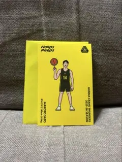 群馬クレインサンダーズ　HoopsPeepsステッカー　　佐藤誠人