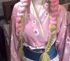 鬼滅の刃 甘露寺蜜璃 着物衣装