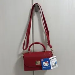 HELLO KITTY ショルダーバッグ レッド