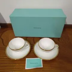 Tiffany & Co. ウィートリーフカップ＆ソーサーペア - メルカリ