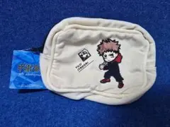 ラウンドワン限定　呪術廻戦　スクエアポーチ 虎杖悠仁①