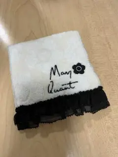 マリークワント フリル付き ポケット付き ハンカチ