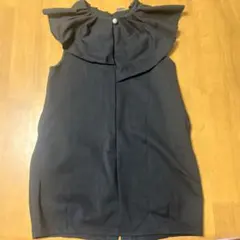 petit main ノースリーブワンピース 120cm 黒