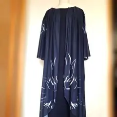 新品大人の個性派ゆったりストレッチ楽ちんワンピース大きいサイズ