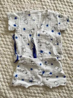 ベビー 甚平 パジャマ 綿100%